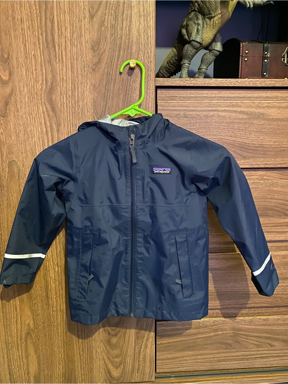 Patagonia 4T Blue Rain Jacket